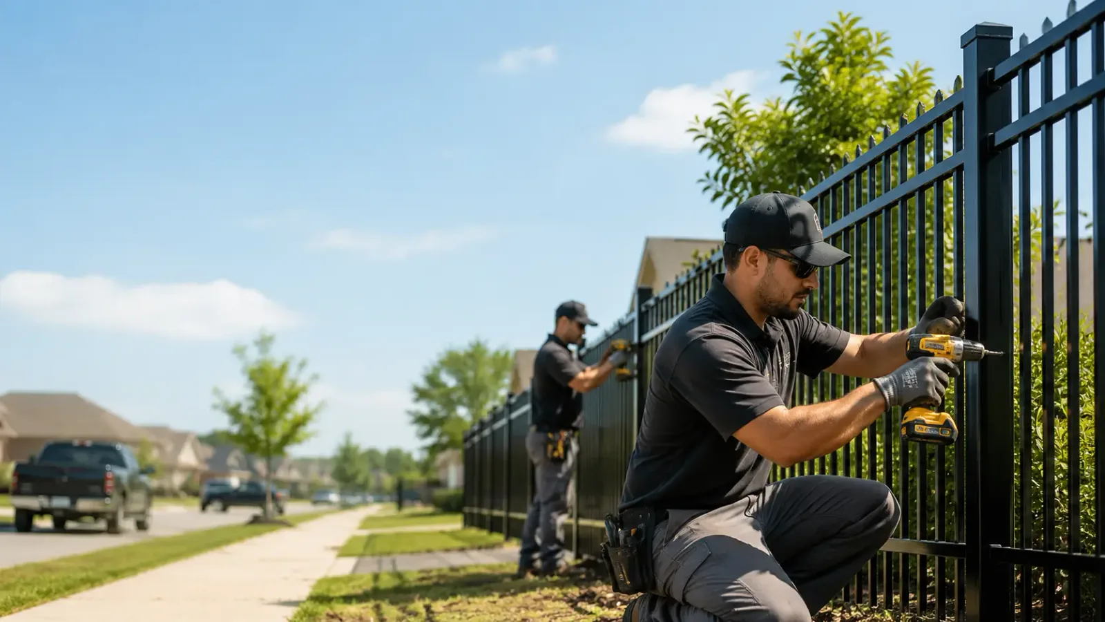 Metal Fence Installation in Burlington, OK